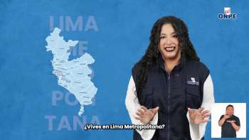 Cédulas para electores de Lima Metropolitana